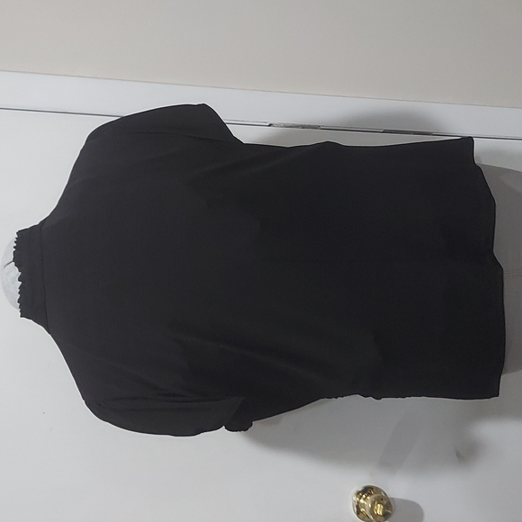 Black Ruffle Blouse - Picture 4 of 7